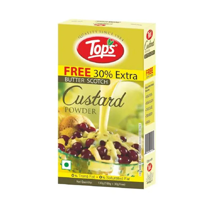 Tops Butter Scotch Custard Powder